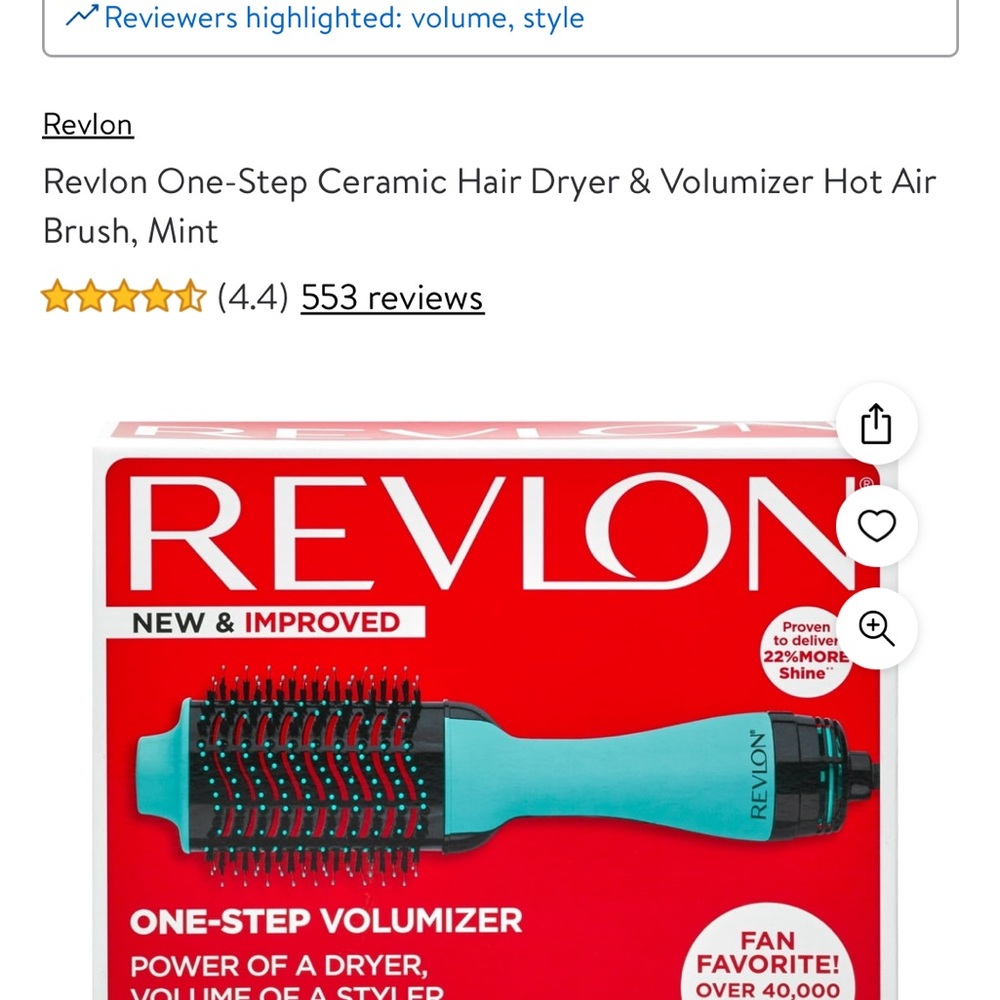 One Step Dryer and Volumizer…